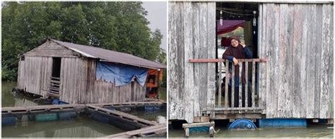 Jauh Dari Kesan Mewah Potret Rumah Apung Berbilik Kayu Ini Dalamnya