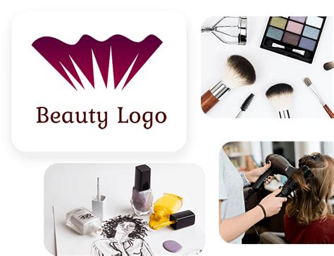 Free Beauty Logo Maker Spa Salon Hair Stylist Logos