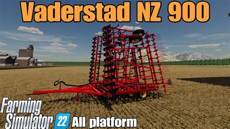 Vaderstad NZ 900 FS22 Mod For All Platforms YouTube