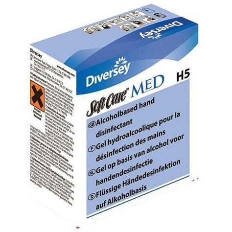 Diversey Soft Care Med H5 Hand Disinfectant Rub 800ml Hunt Office Uk