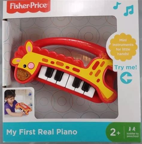 Lindo Mi Primer Jirafa Piano Fisher Price 2 6 Años Cuotas Sin Interés