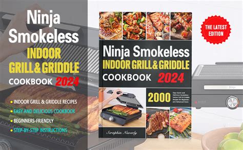 Amazon Ninja Smokeless Indoor Grill Griddle Cookbook 2000 Days