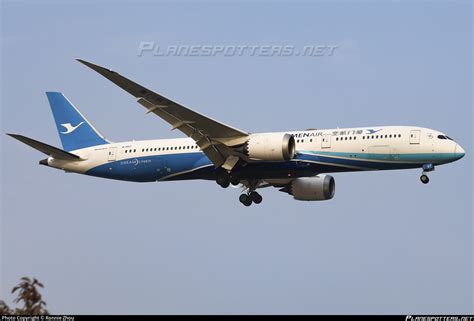 B 1567 Xiamen Airlines Boeing 787 9 Dreamliner Photo By Ronnie Zhou