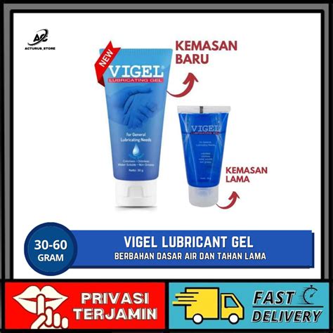 Jual Lubricant Vigel 30 60 Gram Pelicin Gel Pelumas Shopee Indonesia