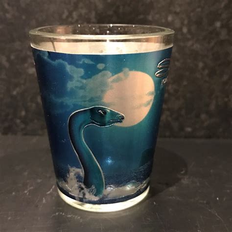 Shot Glass Nessie Moon Light Loch Ness Gifts