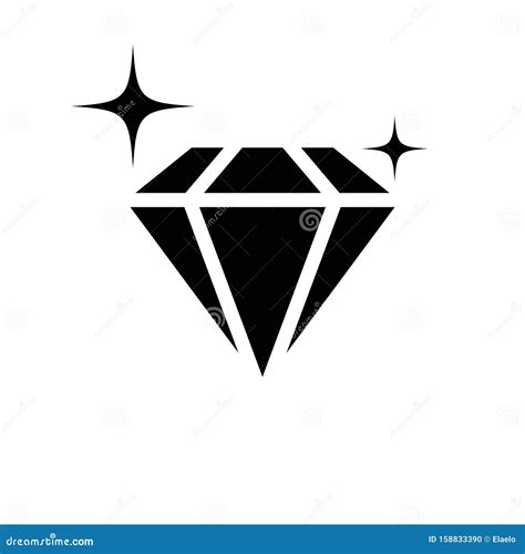 Plantilla De Logotipo De Diamantes Ilustración Del Vector Ilustración De Preciosamente Joya