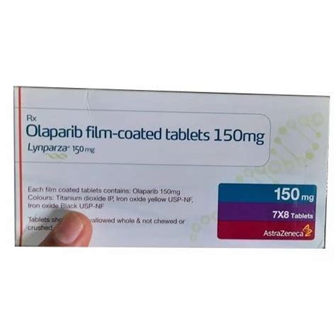 Lynparza 150 Mg Tablet At Rs 230000 Box Olaparib In New Delhi ID