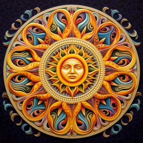 premium photo  sun design   sun