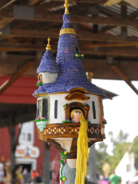 Tangled Rapunzels Tower Tower Bird House Outdoor Decor