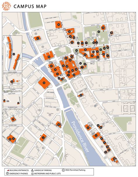 Ri Hospital Campus Map