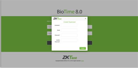 ZKBio Time Installation Software Visiotech