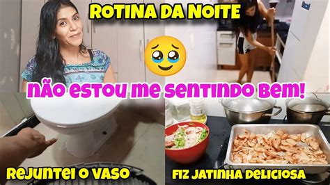 Rotina Da Noite Limpei A Cozinha Fiz O Jantar Lavei Roupa N O