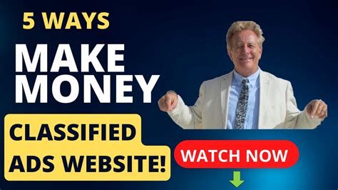 5 Ways To Make Money With Your Own Classified Ad Website YouTube