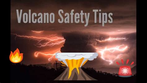 Volcano Safety Tips Youtube