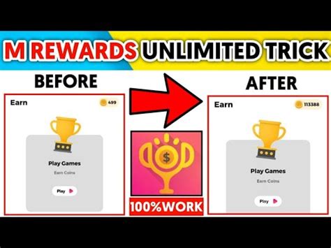 M Rewards App New Coin Trick M Rewards App Hack Trick M