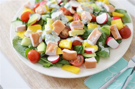 Salade Met Kip Mango En Een Verrassende Dressing HealthiNut