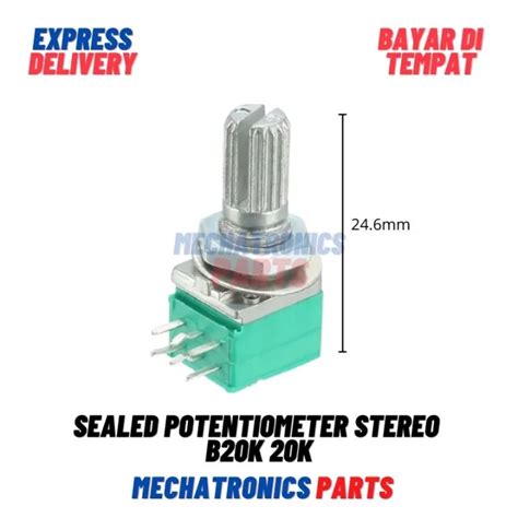 Sealed Potentiometer Potensiometer Potensio Stereo B K K Lazada