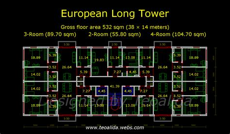 Residential High Rise Apartment Building Floor Plans | Viewfloor.co