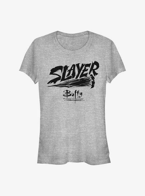 Buffy The Vampire Slayer Slayer Stake Girls T Shirt Grey Hot Topic