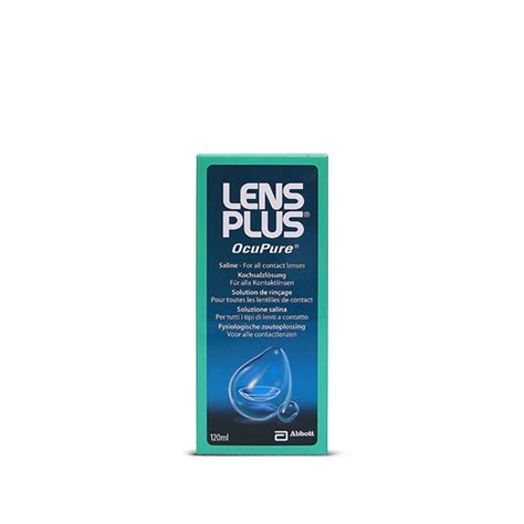 Lens Plus OcuPure 120ml Kochsalzlösung