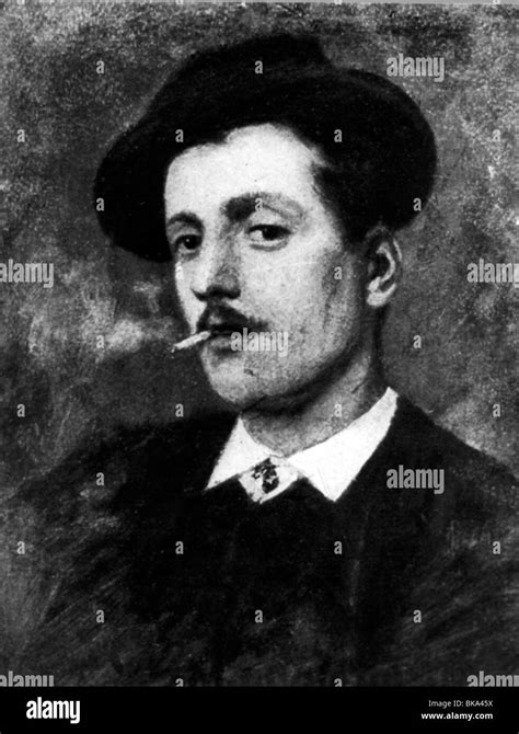 19th century opera puccini portrait fotografías e imágenes de alta