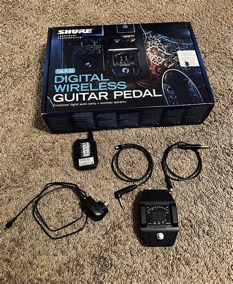 Shure Glxd16 Digital Wireless Guitar Pedal System Reverb