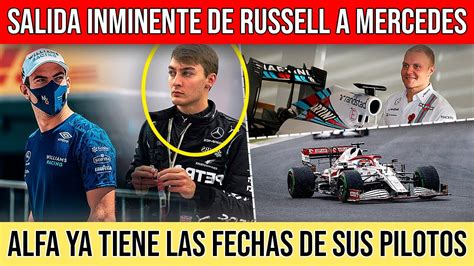 Ya Dan Por Hecha La Salida De Russell Hacia Mercedes Latifi As Nos Lo