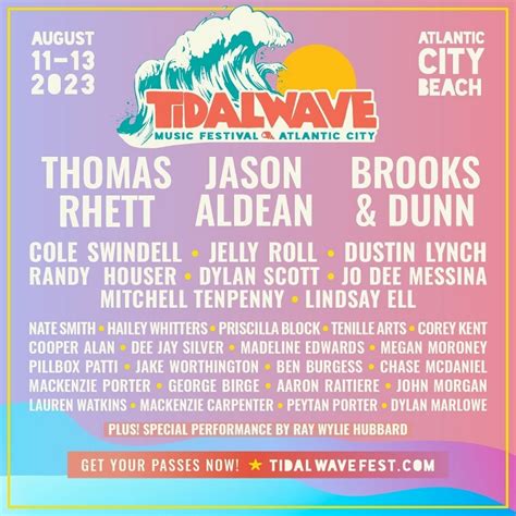 Tidalwave Festival Schedule Time Darya Emelyne