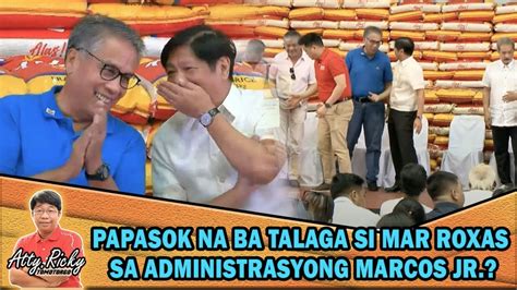 PAPASOK NA BA TALAGA SI MAR ROXAS SA ADMINISTRASYONG MARCOS JR YouTube