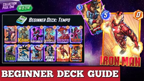 Marvel Snap Beginner Deck Tempo Deck Beginners Guide YouTube