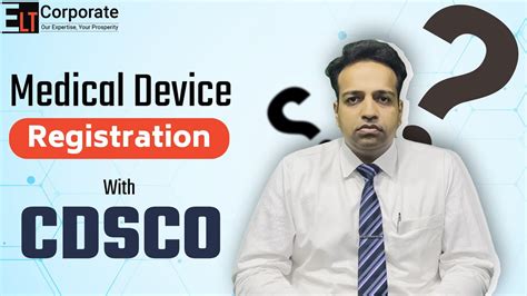 Medical Device Registration With Cdsco Easy Explanation By Rajul Jain