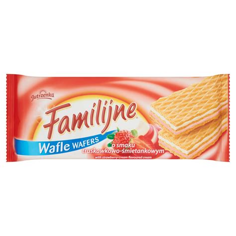 Familijne Wafle Truskawkowo Mietankowe G Familijne Sklep Empik