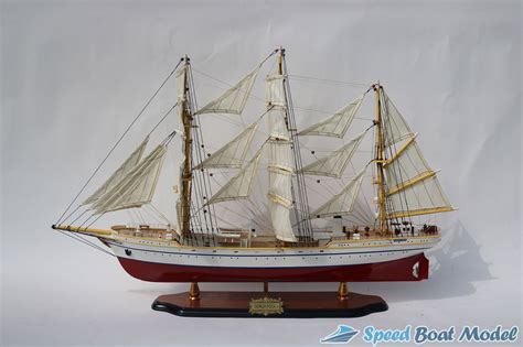 Gorch Fock II Painted Tall Ship Model 24 4 Wooden Model