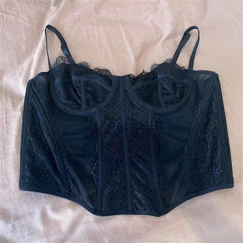 black corset top from amazon, super similar to the... - Depop