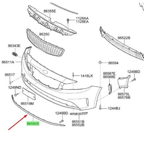 Moldura Parachoque Kia Cerato 2016 A 2019