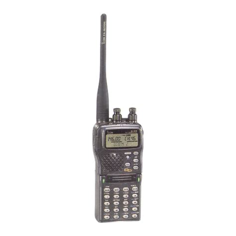 Icom Ic Z1a Instruction Manual Pdf Download Manualslib