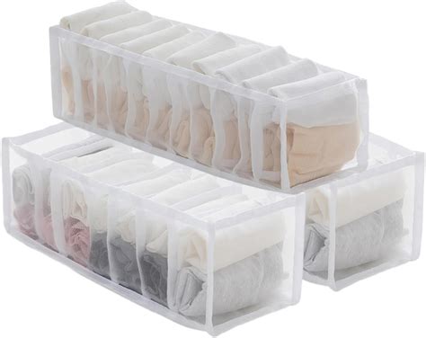 Vpb Underwear Drawer Organiser Sock Drawer Organiser Piece Wardrobe