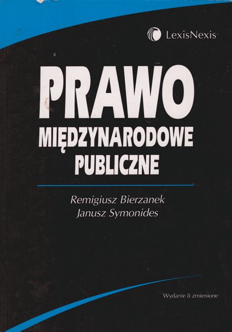 Prawo Mi Dzynarodowe Publiczne Wydanie Zmienione Antykwariat Filar