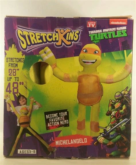 Stretchkins Teenage Mutant Ninja Turtles Stretch Plush As Seen On Tv