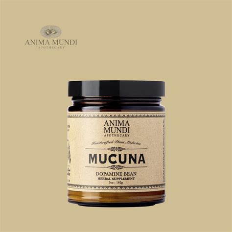 Anima Mundi Mucuna Dopamine Bean 15 Levadopa Mood Booster The Beauty