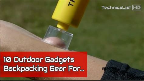 Backpacking Gear Top 10 Outdoor Gadgets That Can Youtube