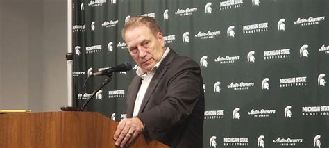 Tom Izzo After #14 Michigan State Blowout Of #12 Michigan - Sports Illustrated Michigan State ...