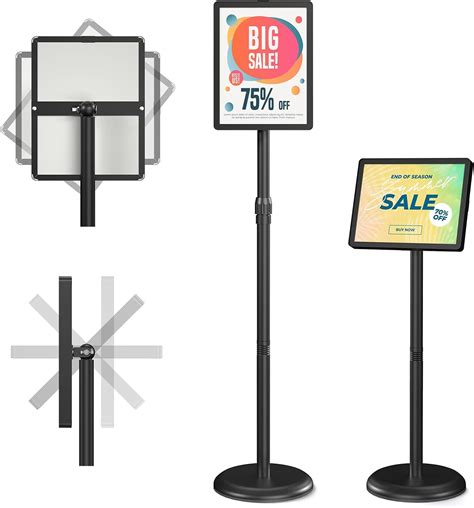 Amazon Relx Adjustable Outdoor Sign Holder Stand For Display 8