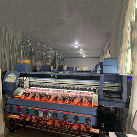 Enjet Digital Fabric Textile Polyester Printing Machine Sublimation Ink