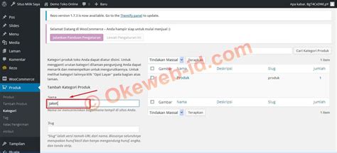 Panduan Membuat Kategori Produk Oke Web Indonesia