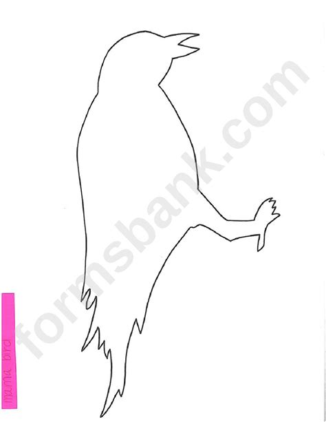 Bird Template Printable Pdf Download