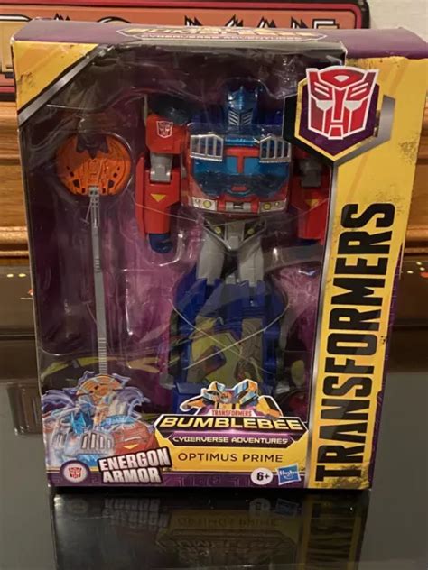 HASBRO TRANSFORMERS OPTIMUS Prime Bumblebee Cyberverse Adventures