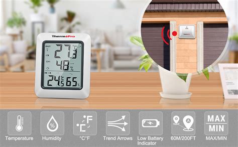 Thermopro Tp S Wireless Thermo Hygrometer Thermometer Hygrometer