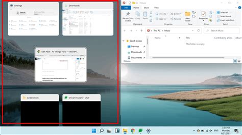 How to Split Screen in Windows 11 - The Microsoft Windows11