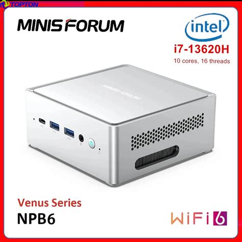 MINISFORUM Venus UN1265 Mini PC Intel Core I7 12650H 10Cores Mini Pc